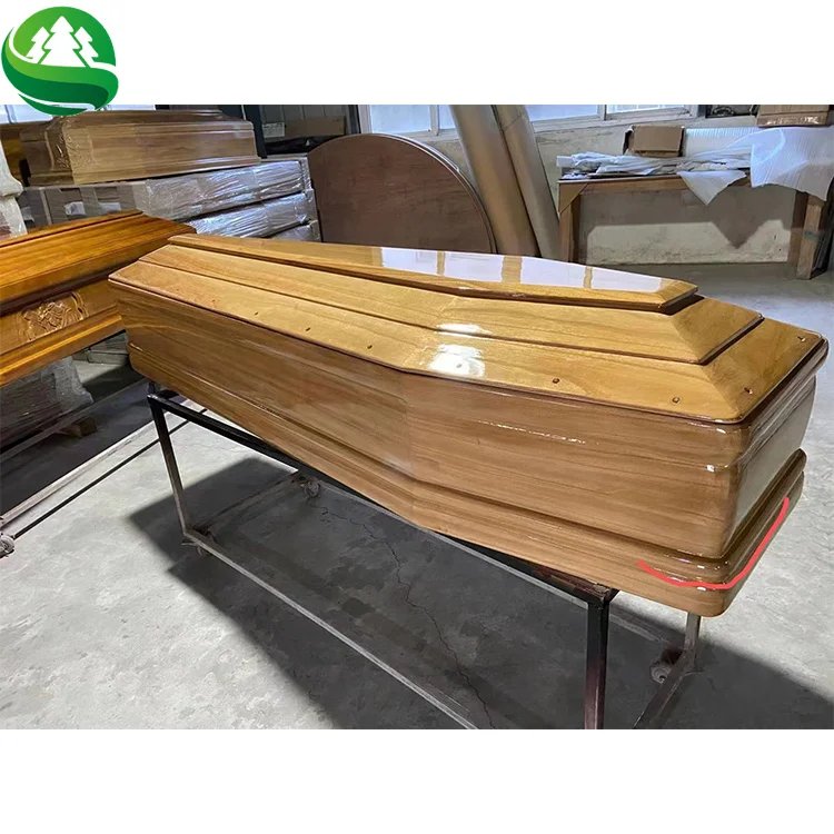 Custom wholesale funeral supplies coffin shaped coffin box funeral supplies wholesale coffin