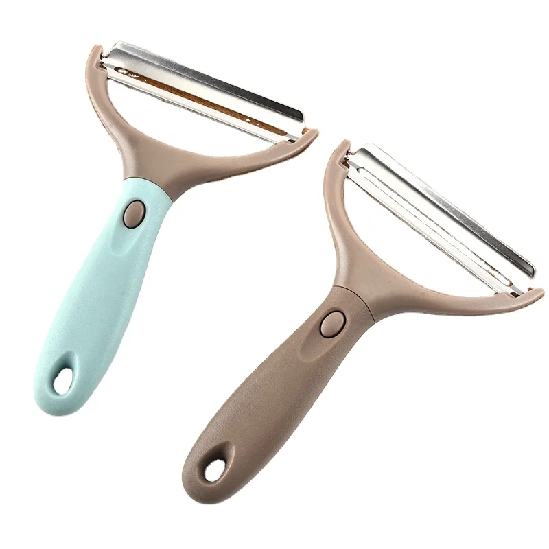 3 PCs/Set Fruit Peelers Creative Multi-function Three-piece Knife Vegetable Grater Zester Kitchen Supplies
