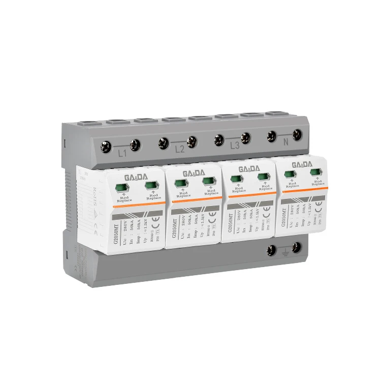 AC 4 P House Surge Protective Surge Protector  Low-voltage Arrester Device Lightning Protection SPD