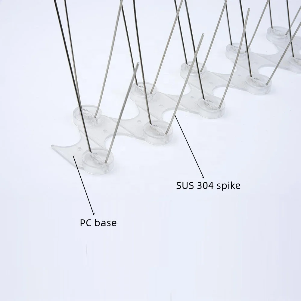 2024 Bird Protection Device Stainless Steel Bird Thorn Rural Bird Repellent