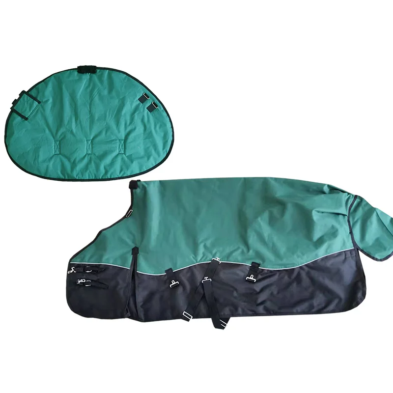 Combos Horse Rugs Winter Waterproof Oxford Fabric Horse Blanket 1200D Horse Rug With Reflective Tapes Customized LOGO