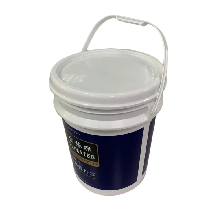 
 Высококачественный материал, полиэтилен высокой плотности, Заводская поставка, цветной контейнер, пластиковое ведро, 18 л  