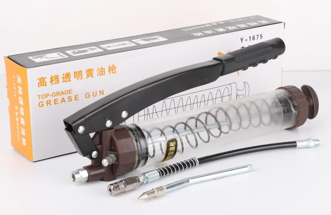 Automobile Lubricating Oil Filling Equipment Manual Grease Machine Universal Gun Head Pneumatic Grease Machine Accessories