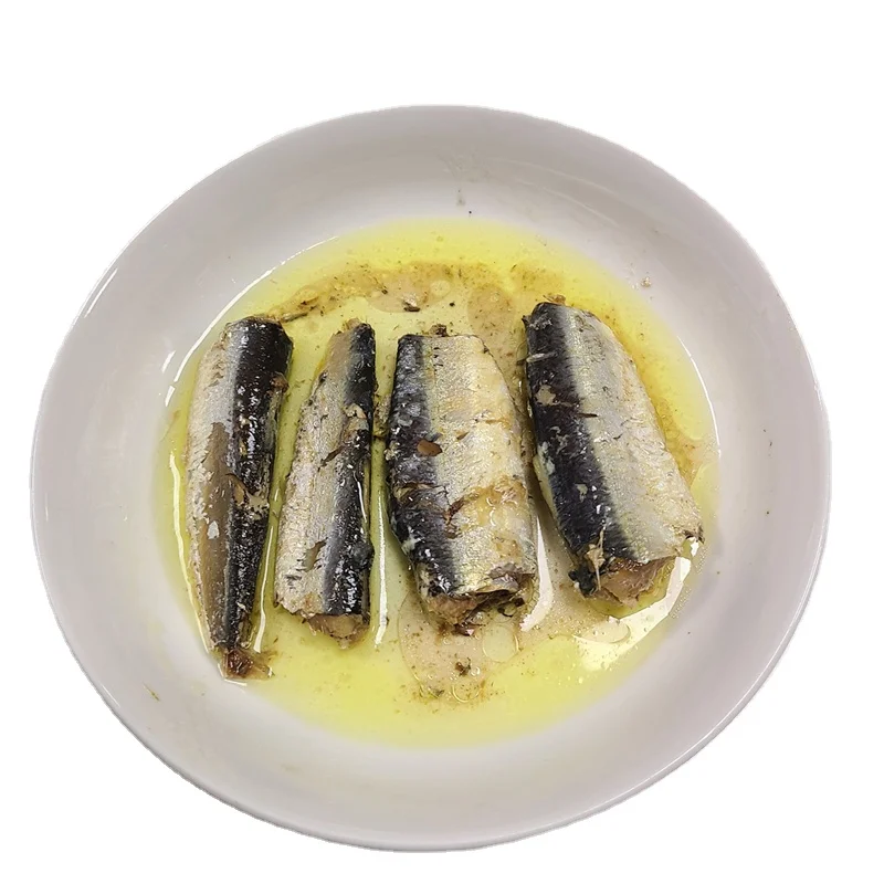 125g Canned Sardine in Oil in Club Can for African Market