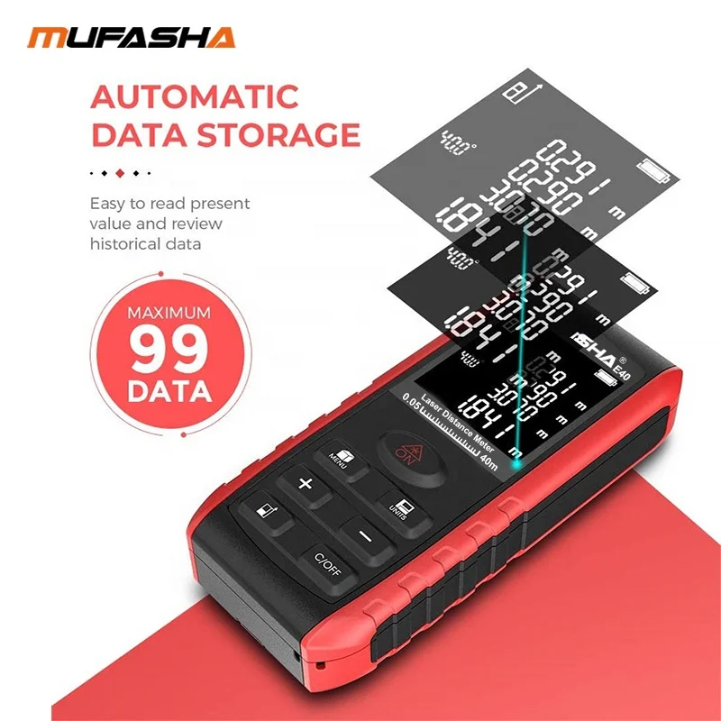 Лазерный дальномер MUFASHA E40 40