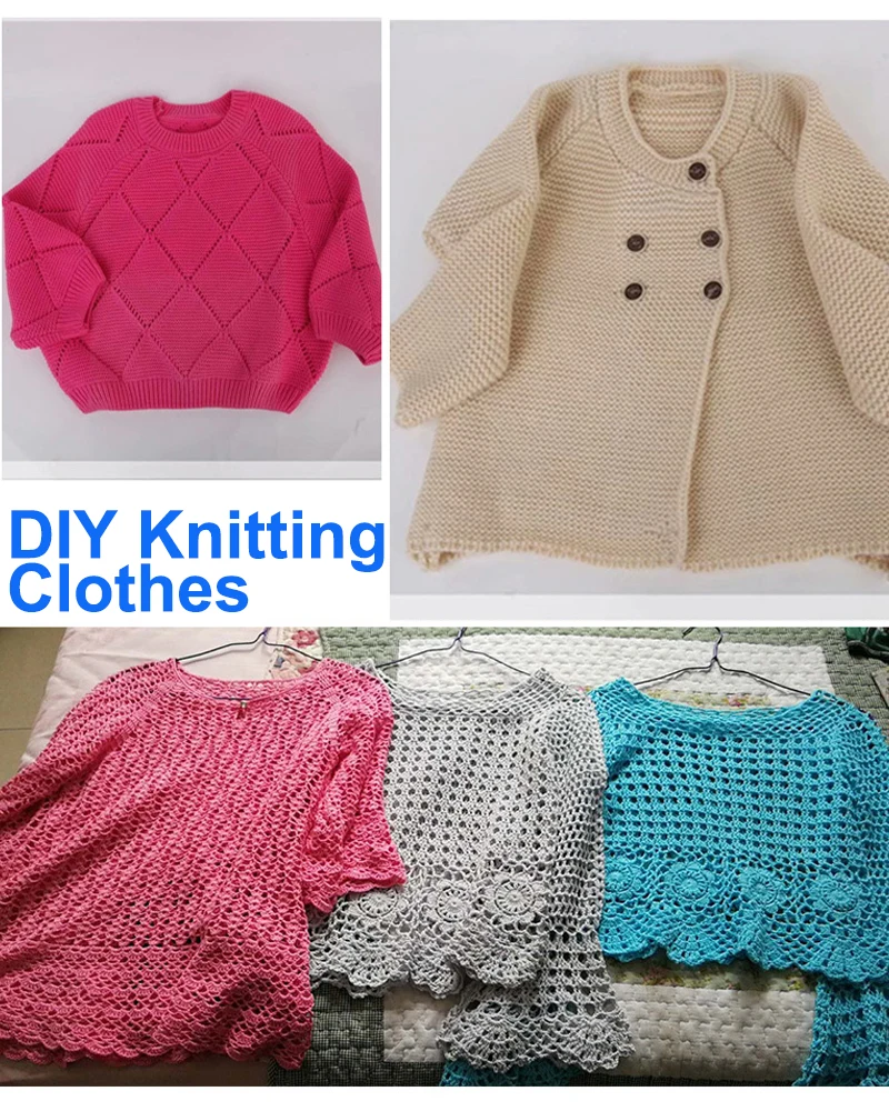 Multi color hand knitting 100% cotton yarn crochet milk cotton yarn for baby Weaving Sweater