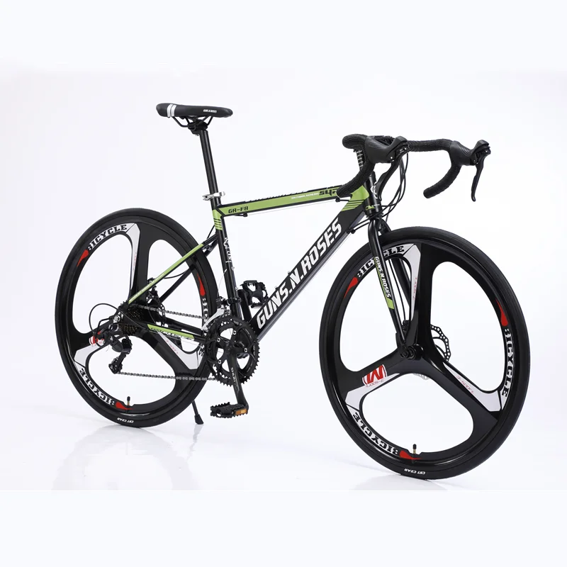 Racing Bike Aluminum Alloy 27 speed roadbike for adult/carbon gravel bike 700*23C carbon road bike disc brake with 21 speed