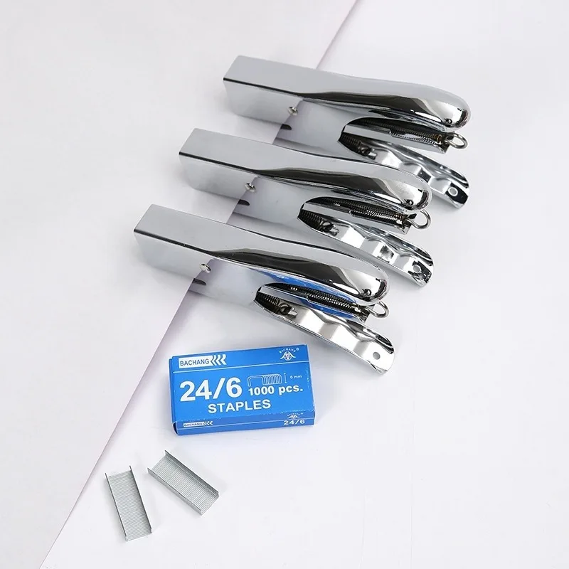 wholesale flower florist packaging material hand held size stapler durable floral supplies tool bouquet packaging wedding party