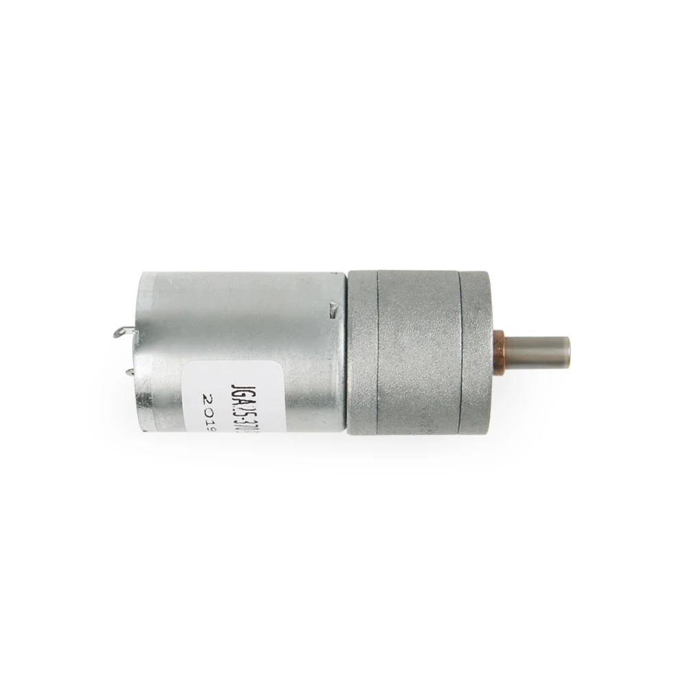 25GA-370 12V DC Gear Motor With Encoder Speed Measuring Code Disc Strong Moment Gear Motor