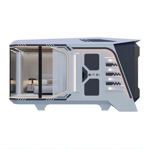 Prefabricated House Tiny Home Capsule House Capsule Hotel Furniture Portable Luxury Space Easy Build Other Prefab House