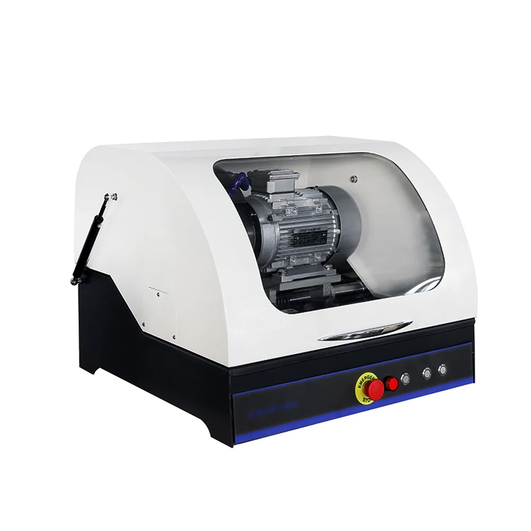 Brand new dumbbell automatic metallographic sample geological thin section cutting machine