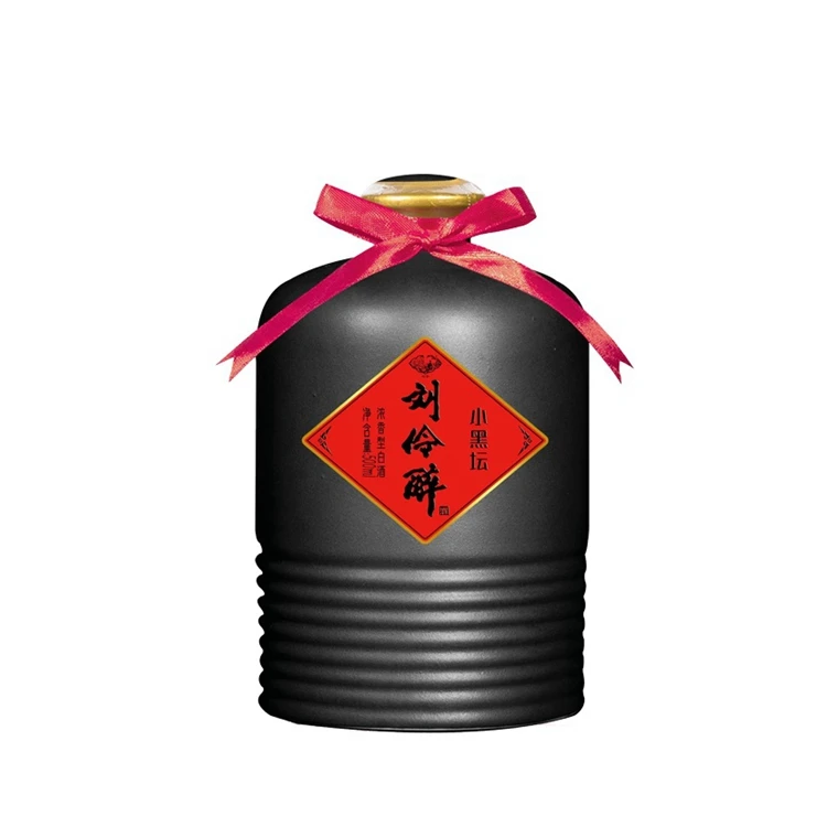 LIU LING ZUI Little Black Altar High Quality Nice Taste Chinese Brewing Premium White Liquor