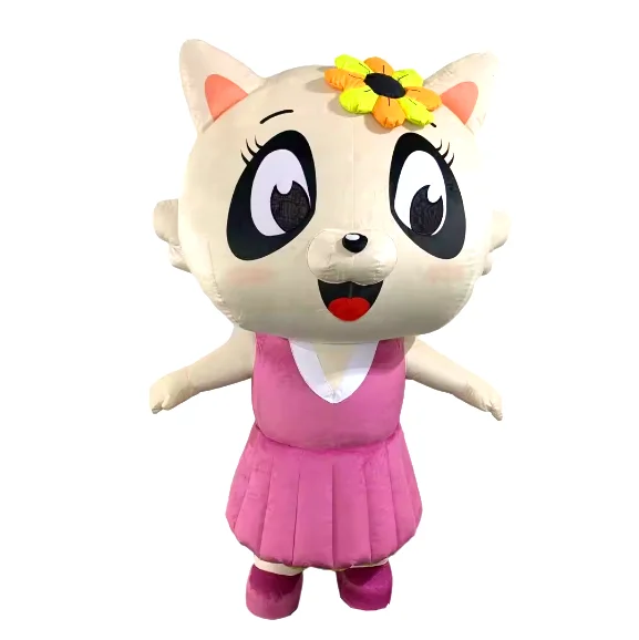 Inflatable Cartoon walking cat costume for Parade Advertising event Decoration