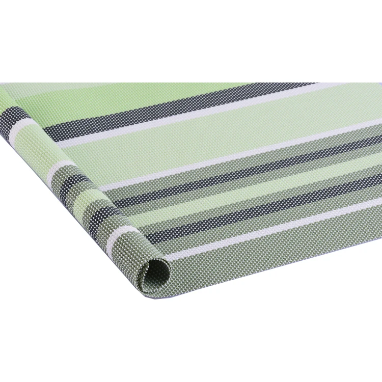 Multi-purpose pvc ribbed fabric can be used as pvc mesh for beach chairs environmentally friendly pvc tarpaulin fabric