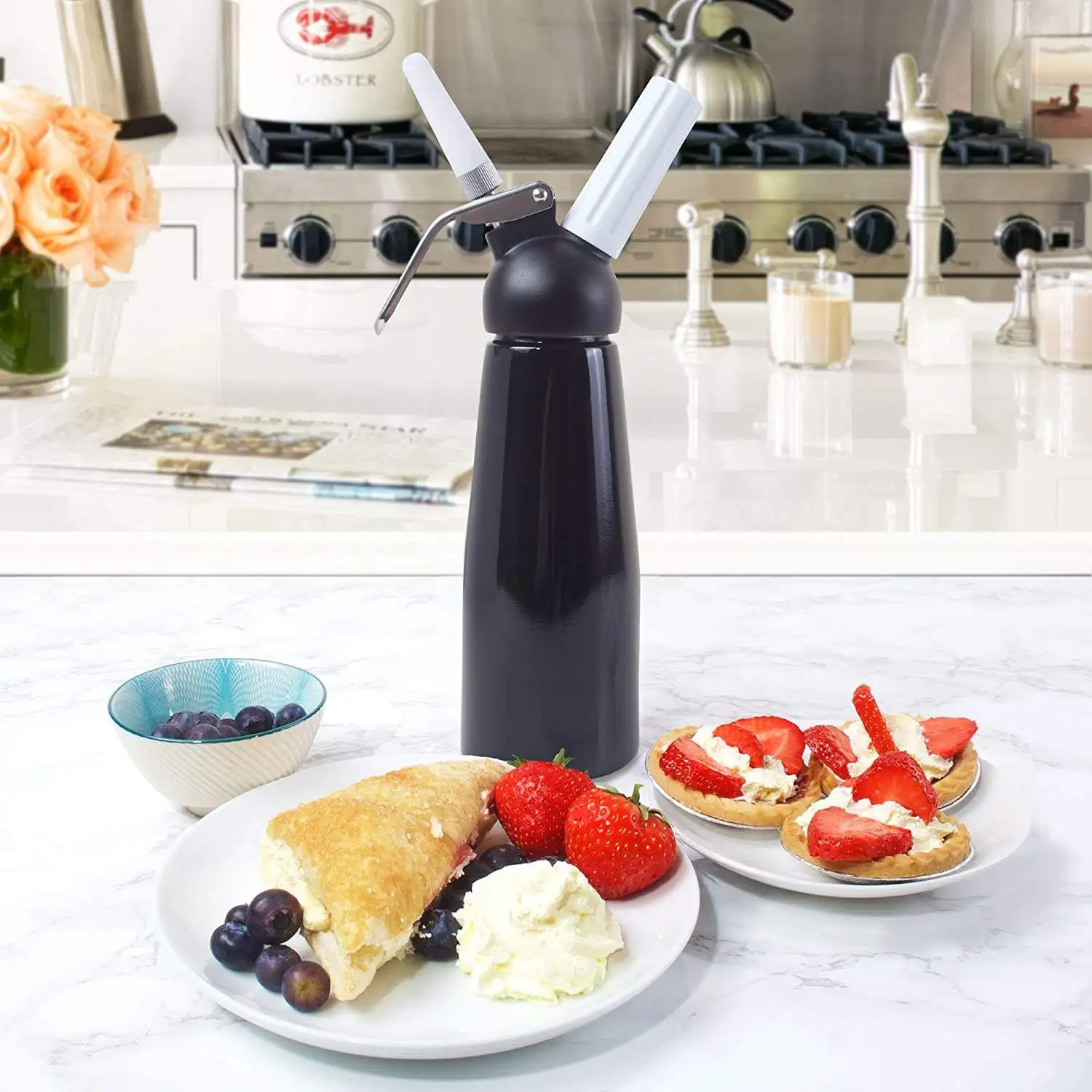High Quality Portable Cream Canister Whipped Cream Dispenser Machine