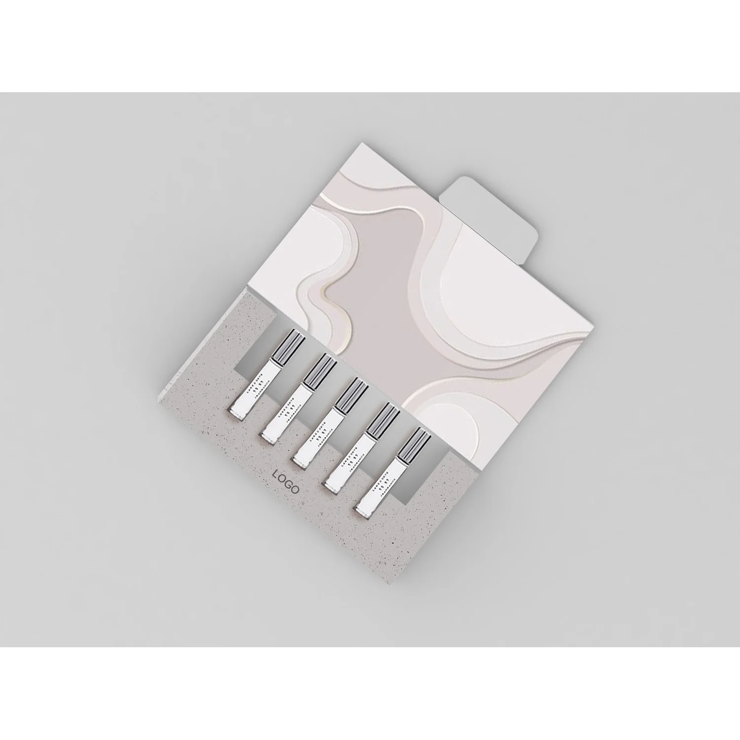 Chizikon luxury custom 1ml 3ml 5ml clear empty spray glass perfume bottle with packaging box sample box