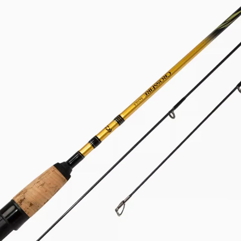100% Original DAIWA CROSSFIRE CS 1.98-2.24m ML Spinning Casting Saltwater Lure Fishing Rods Made Carbon River Lake Stream