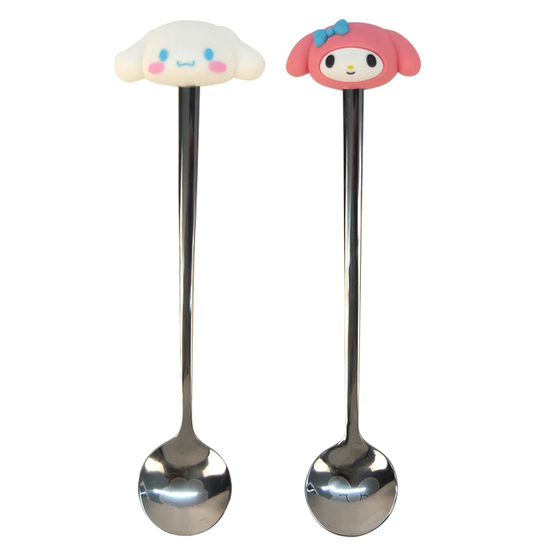 Cute Animals Custom Spoon Topper Reusable Dust-proof Silicone Rubber Spoon Topper