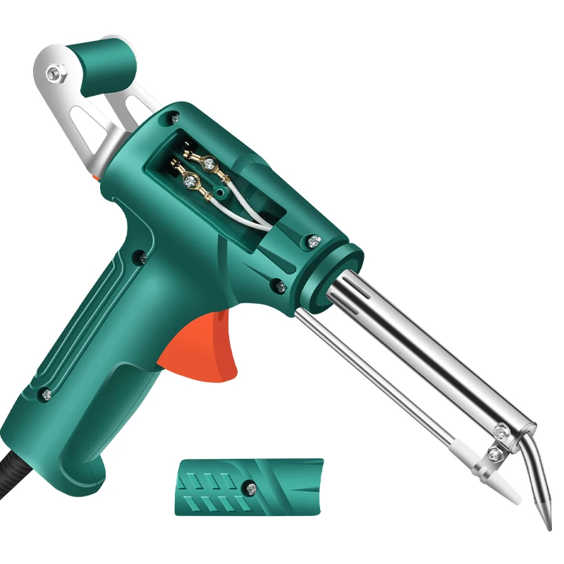 Portable hand held soldering gun Industrial convenient hand held automatic tin gun External heated soldering iron gun
