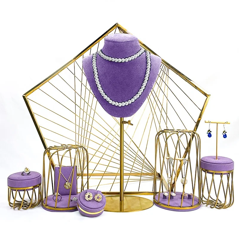 wholesale custom logo travel jewelry roll organizer foldable velvet jewellery case bag necklace ring earring storage organizer