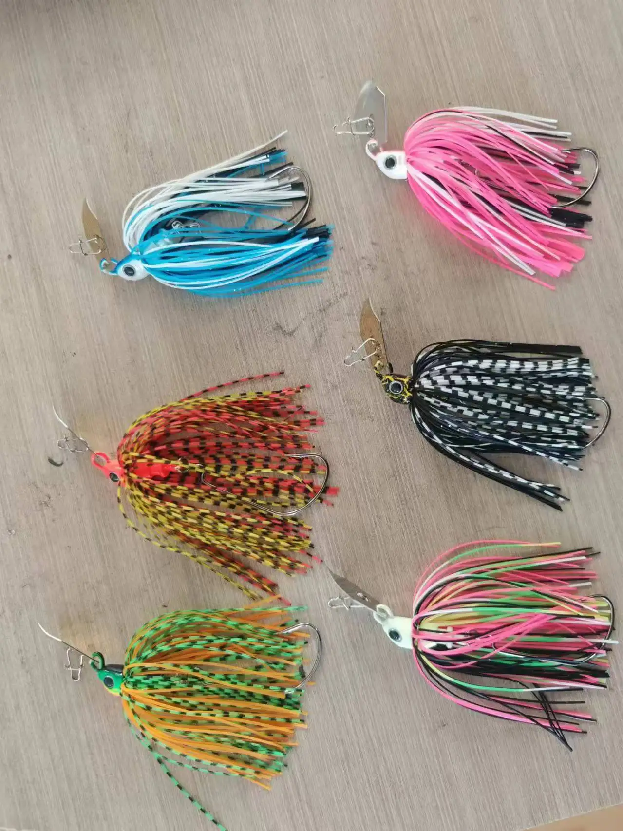 8g Weedless Swim Jig Head Spin Lure Buzz Bait Trout Fishing Metal Float Bottom Techniques for River & Lake Target Species