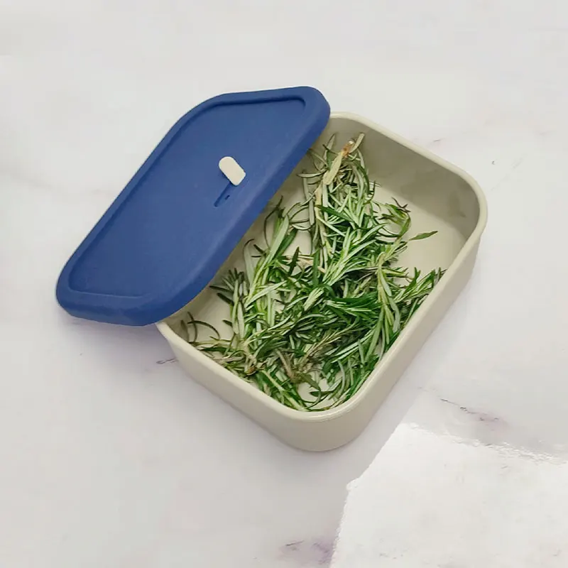 Herbal Decarboxylation Box for herbal decarb & infusion Oven Dishwasher safe Food Grade Silicone Lunch Storage Box