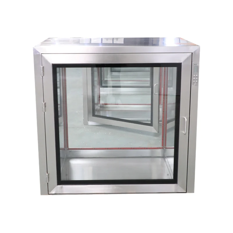 Professional Clean Room Portable Electronical Lab Clean Room Transfer Dynamic Pass Box