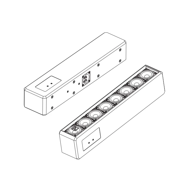 S-track China Column Speaker 60W@4 ohm  POE Dante Speaker  Speaker 60 w Loudspeaker China