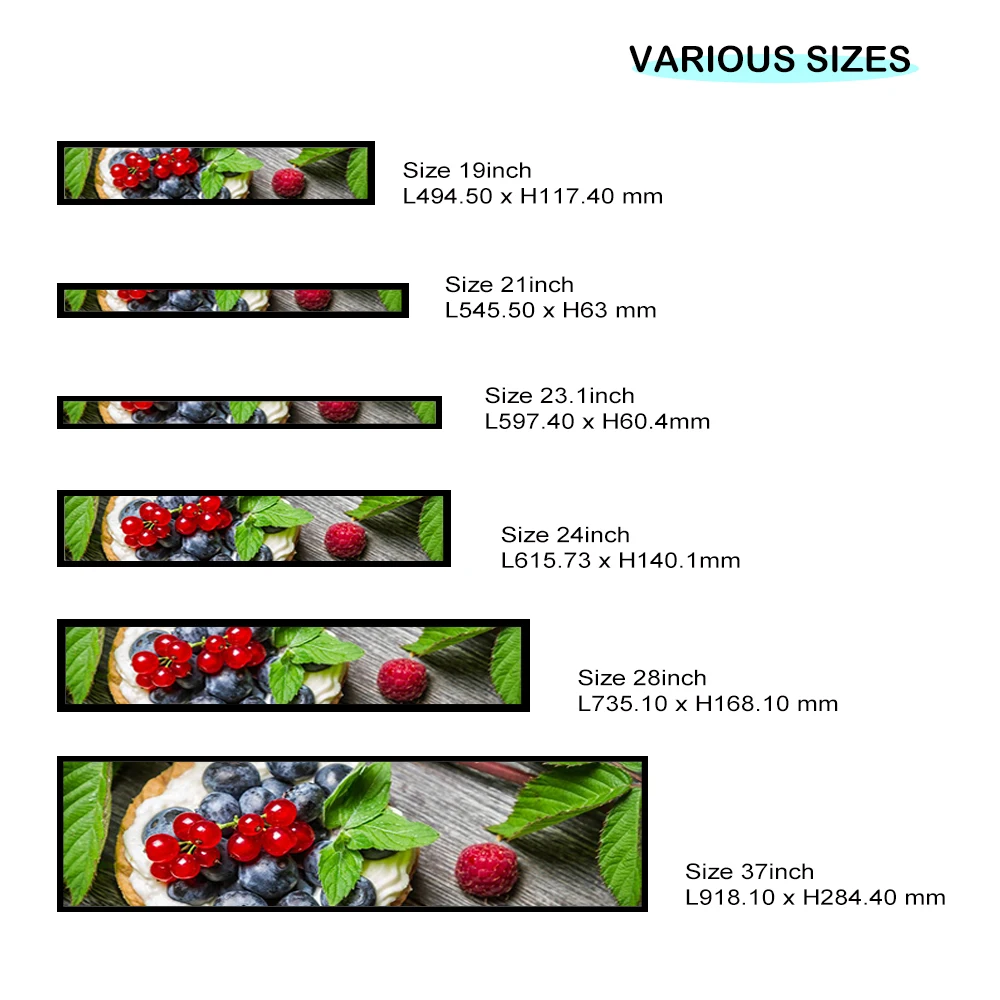 digital price display smart lcd shelf display supermarket advertising lcd smart shelf screens display 43 47 inch for advertising