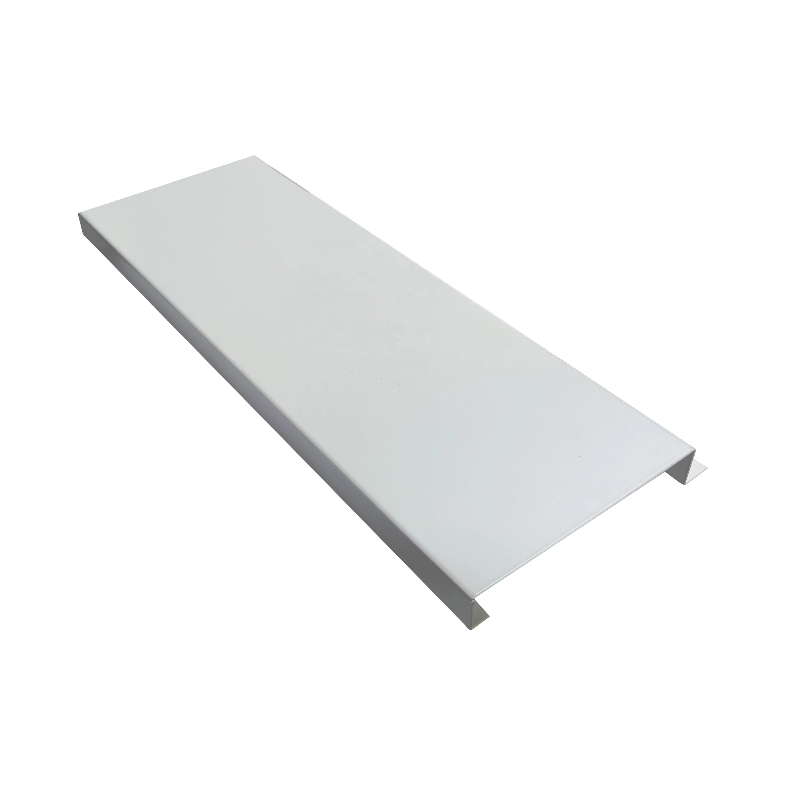 Aluminum G-Strip Baffle Ceiling panel Aluminum Linear Ceiling system Building Decorative Metal Suspended False Ceiling Design
