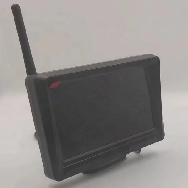 5 дюймов беспроводной мини-монитор с камерой заднего вида автомобиля 2 4 г WiFi TV LCD небольшой монитор водонепроницаемый автомобильный набор камер