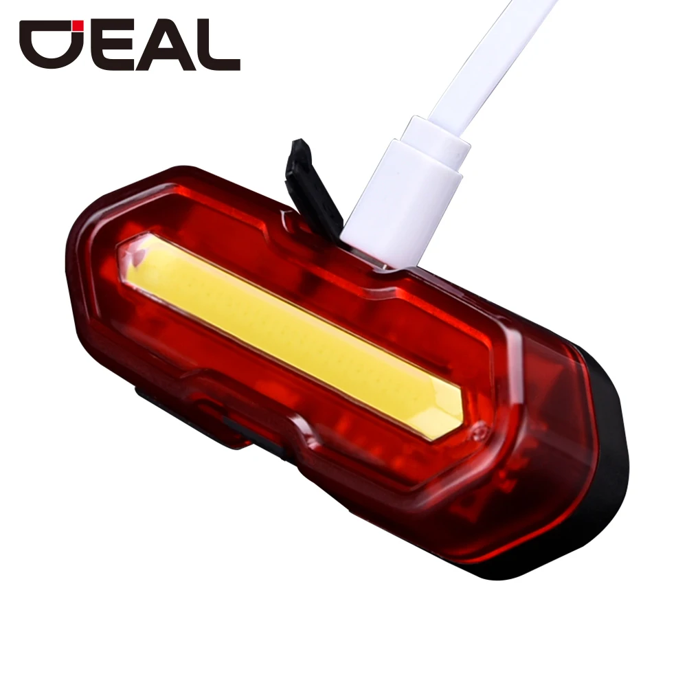 U-IDEAL Cycling Taillight Led Waterproof USB Riding Rear Light