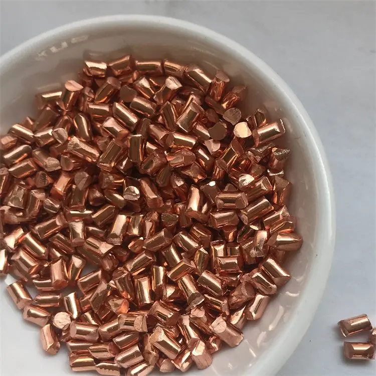 Pure copper granules 3mm- 99,99%