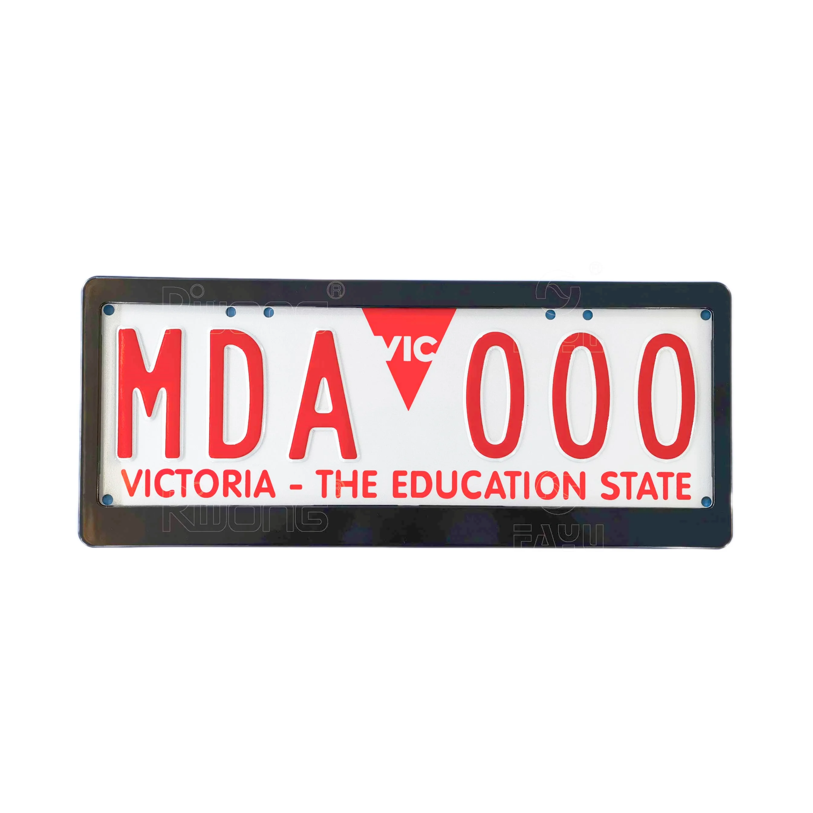 Fiji ABS car number plate frame