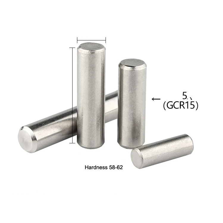 Factory Stainless Steel Carbon Steel GB119 Solid Cylindrical Parallel Spring Dowel Pins
