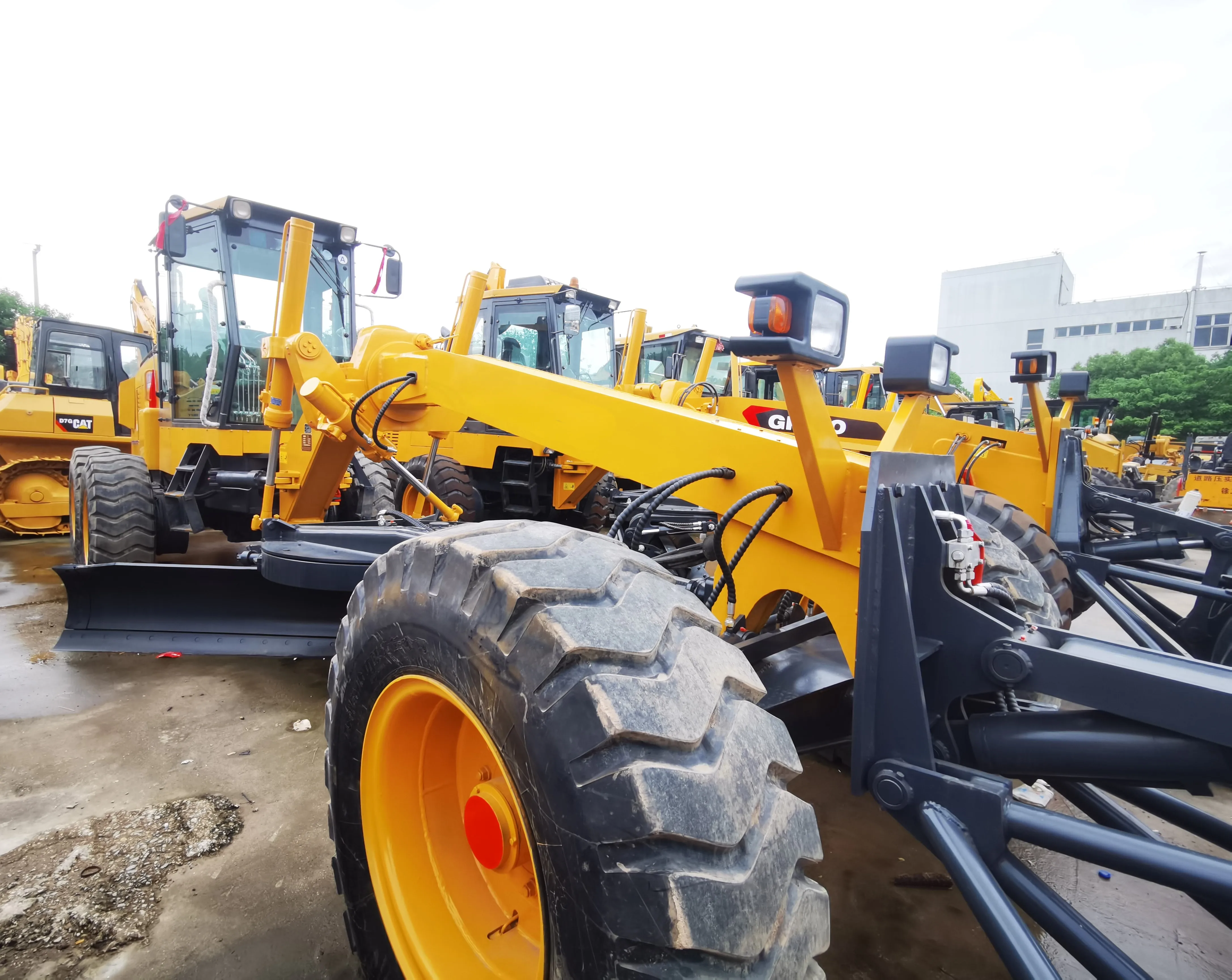 Used 16ton China Grader Model GR2153 169KW second-hand moter grader farm use cheap price foe sale