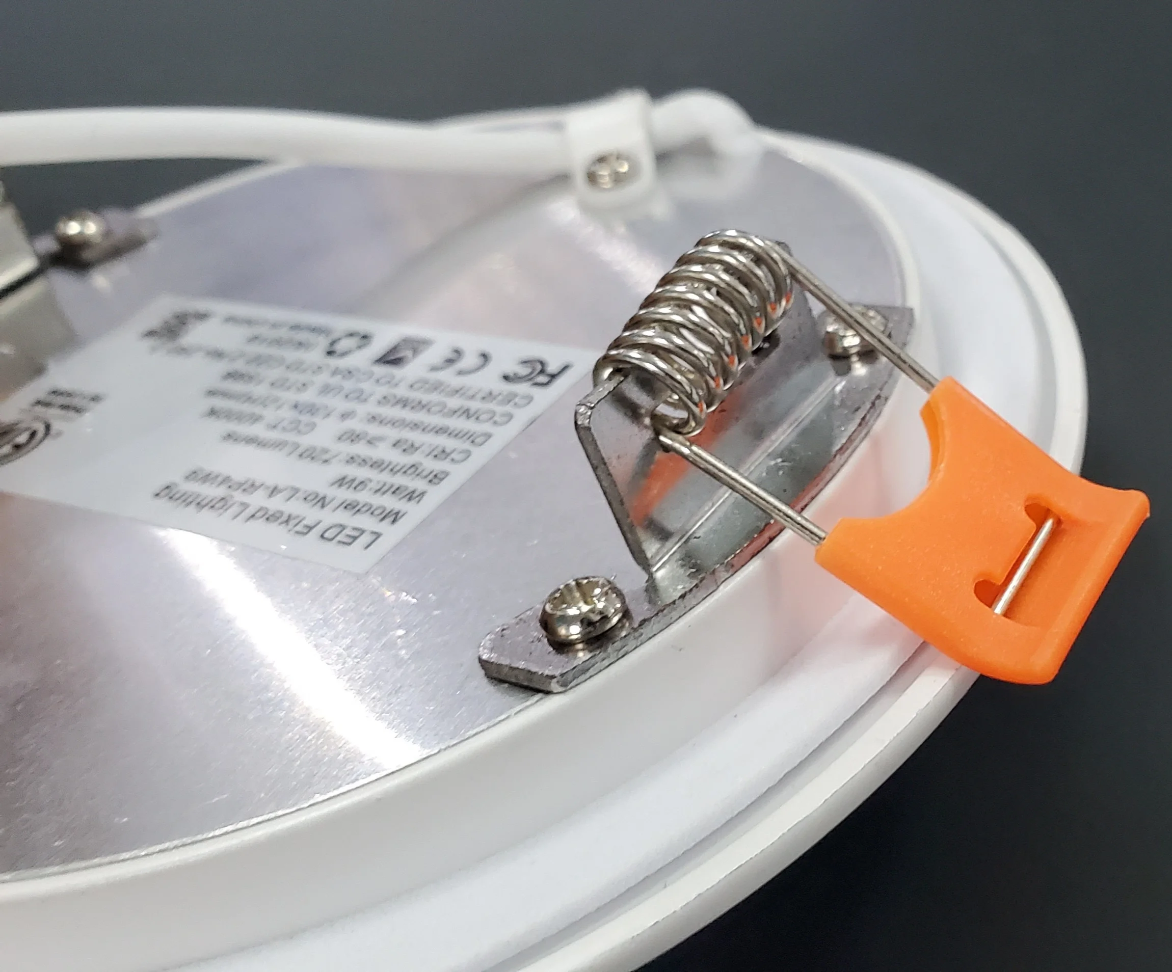 
6 inch 12W three Colors LED recessed panel light ETL using in Canada America round dimmable Recessed LED light 