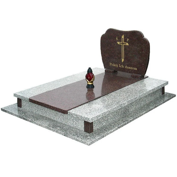 JK China hand carving black granite Poland style monument