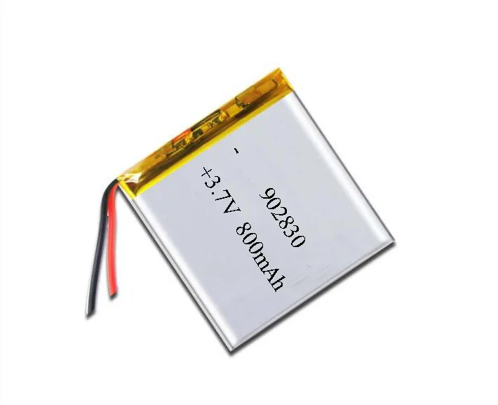 3 7 v 800mah 902830 маленький перезаряжаемый литий-ионный Литий-полимерный