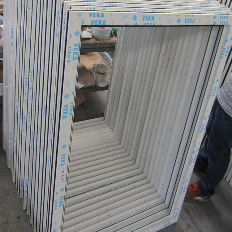 AS2047 AS2208 AS1288 Australian Standard Thermal Break Aluminum as/nzs Upvc Veka Double Pane Glaze Sliding Profile Pvc Window