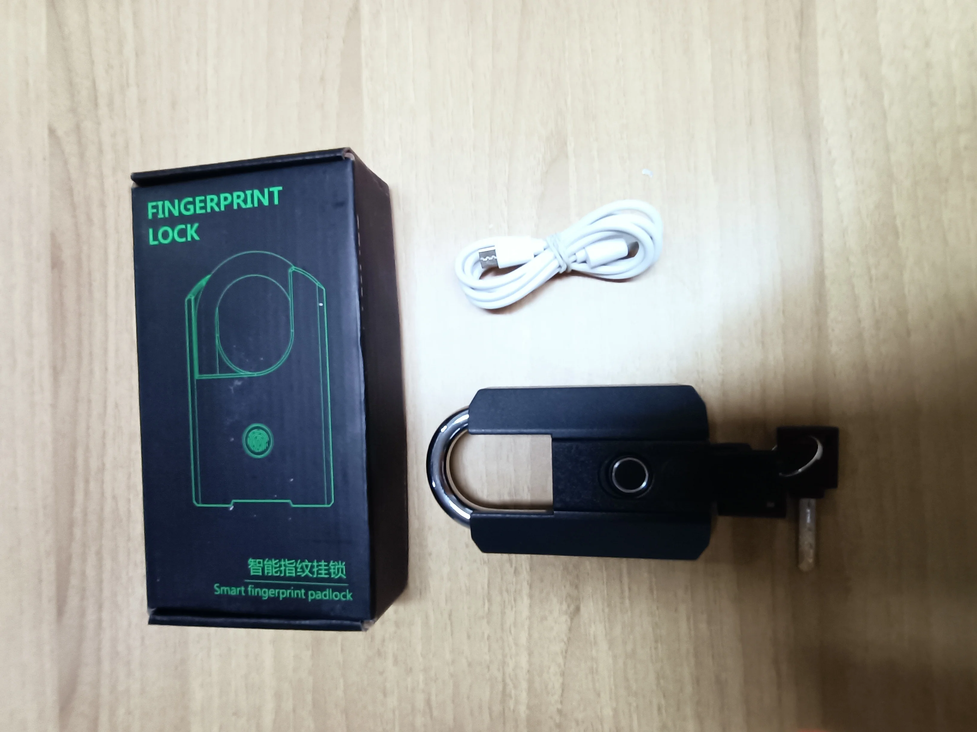 kotonlink Waterproof TTLOCK smart intelligent fingerprint door lock padlock with key