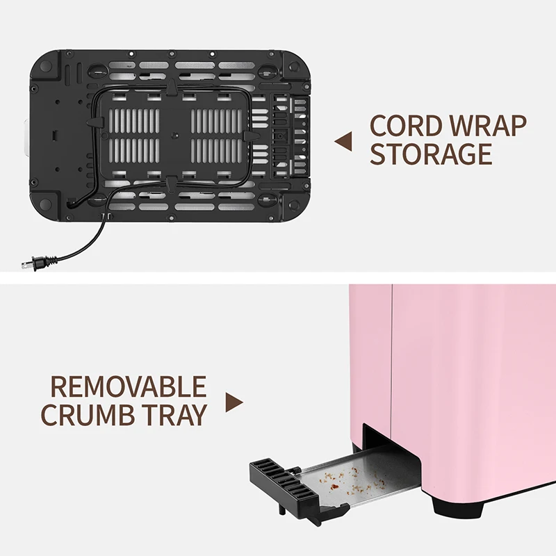 Tenfly тостер из нержавеющей стали изготовленный на заказ домашний сэндвич-мейкер с сенсорным экраном для завтрака хлеба 2 ломтика OEM/ODM