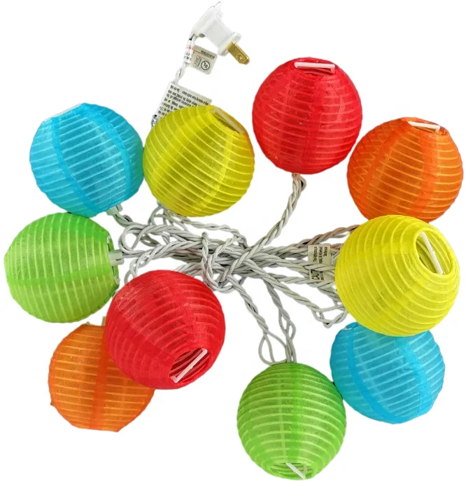 HQ 10 ламп многофункциональный фонарь для внутреннего и наружного использования рождественского сада украшения дома фестиваля летняя струна