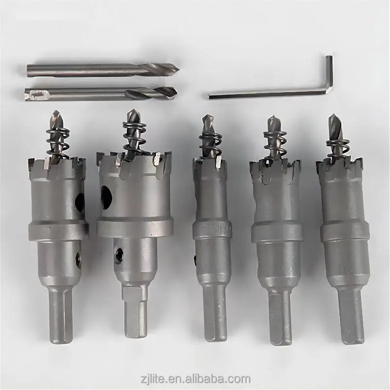 Tungsten Carbide Tipped Hole Saw Set,TCT mid-grade Hole saw , 38-53mm