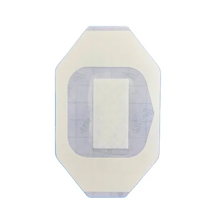Disposable and sterile medical plaster transparent island wound dressing