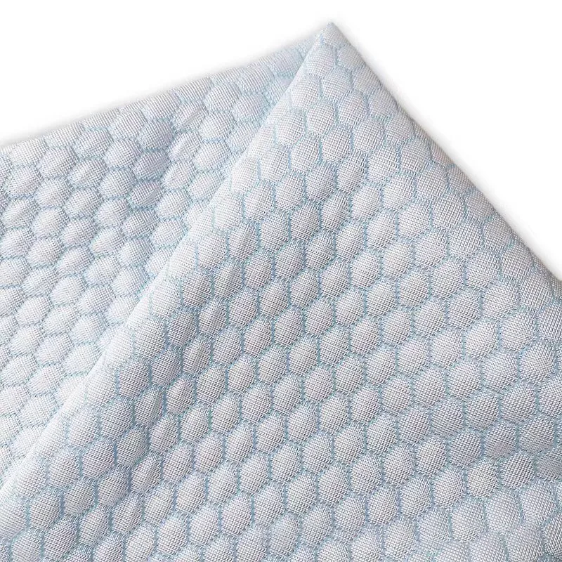 Factoryy supply wholesale price nylon cooling waterproof breathable PU membrane fabric for mattress cover