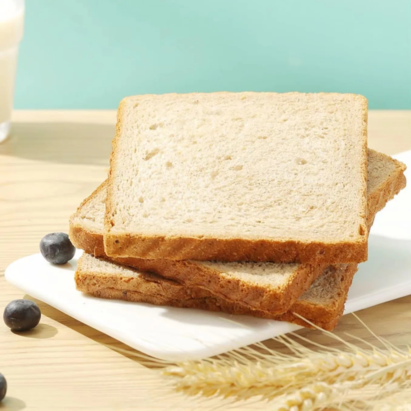 Sheli 1kg whole wheat weight loss toast cakes  bread cake