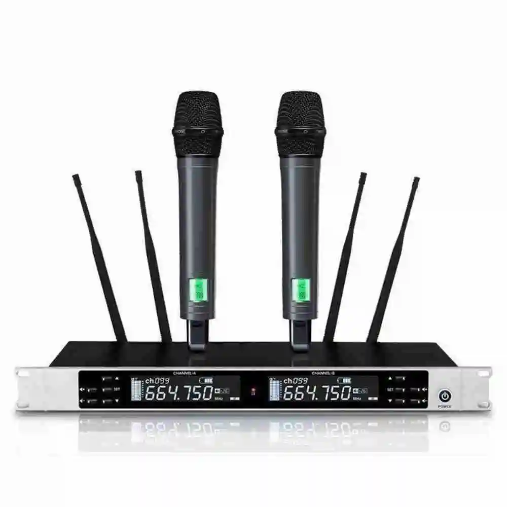KT-900 Professional UHF True Diversity Wireless Microphone KTV Church Handheld Microphone Wireless System