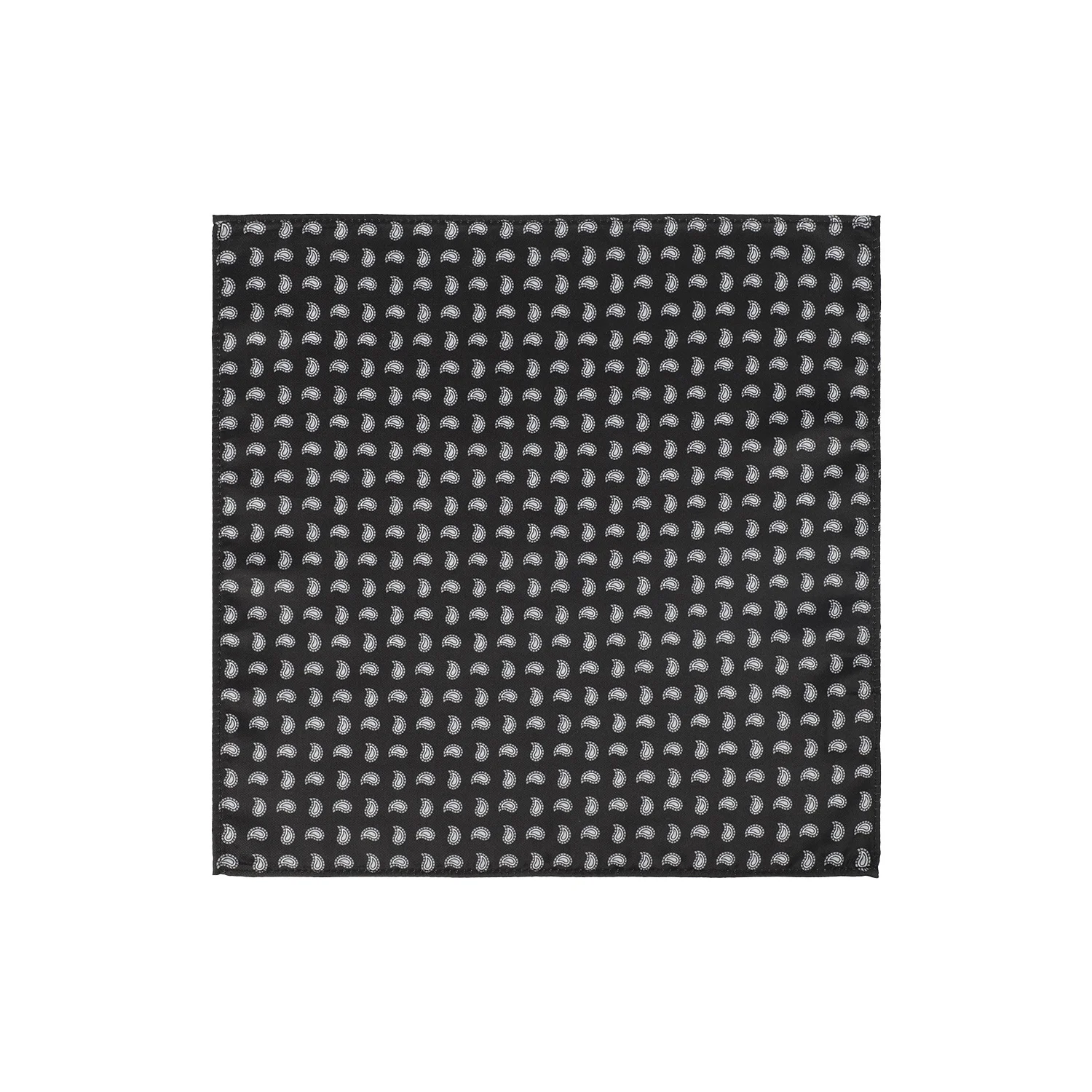 Custom Ziz Zag Stich Print Pocket Square 100% Polyester Custom Handkerchief for Mens Suit