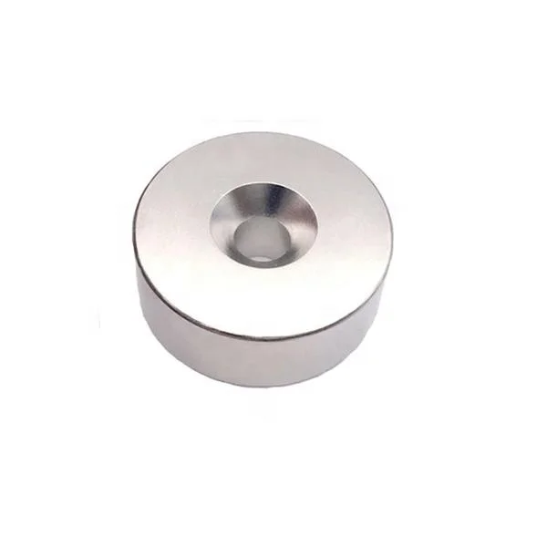 china manufacturer price customized rare earth neodymium countersunk magnet disc round NdFeB magentsN35 N40 N45 N50 N52